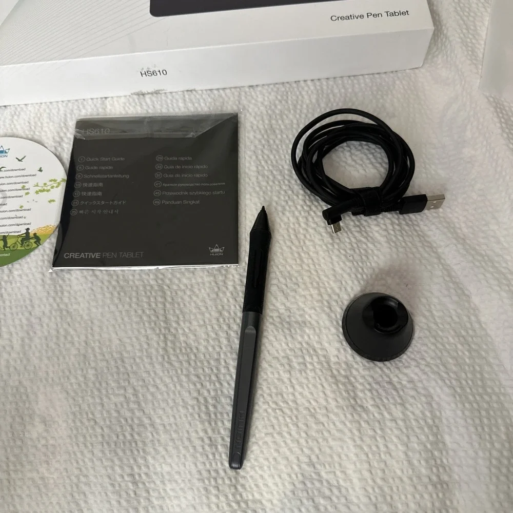 Huion hs610 drawing